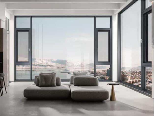 毕加索 断桥窗纱一体系列